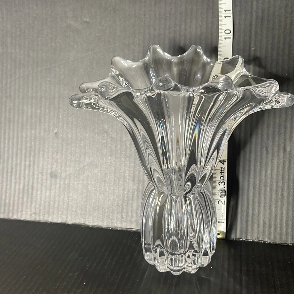 COFRAC Art Verrier France Splash Design Vase